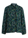 Orsay Temno zelena ženska cvetlična bluza ORSAY