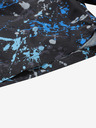 NAX Modro-črne moške kratke hlače z vzorcem NAX LUNG