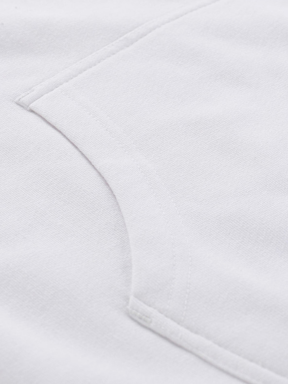 NAX Ženska majica s kapuco NAX UKIMA bela