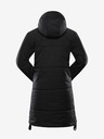 NAX Črn ženski zimski plašč NAX KAWERA