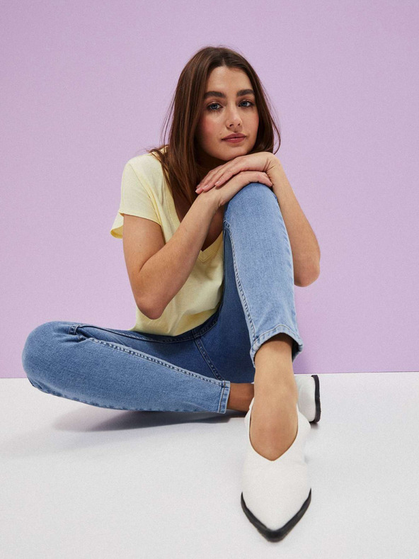 Moodo Modre ženske kavbojke Moodo