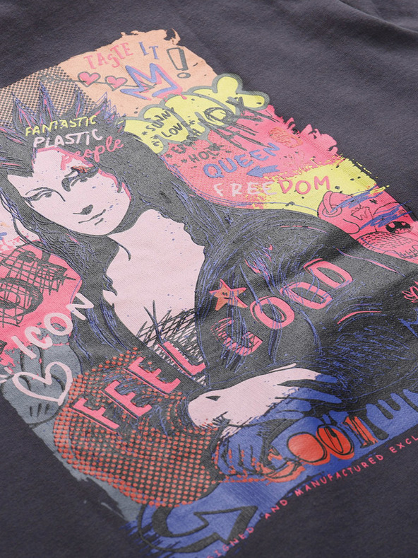 NAX Moška majica NAX NAX LIMEN siva