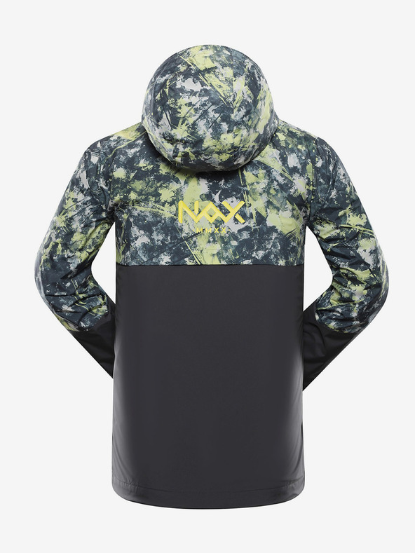 NAX Rumeno-črna moška vzorčasta jakna NAX ZALEW