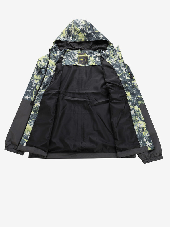 NAX Rumeno-črna moška vzorčasta jakna NAX ZALEW