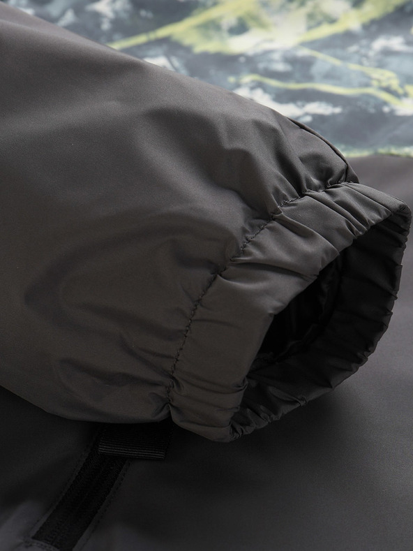 NAX Rumeno-črna moška vzorčasta jakna NAX ZALEW