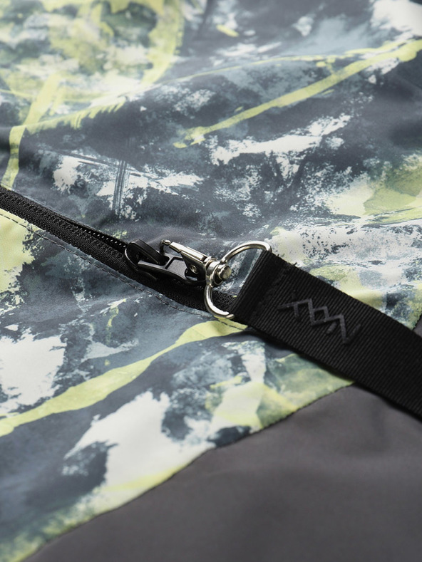 NAX Rumeno-črna moška vzorčasta jakna NAX ZALEW