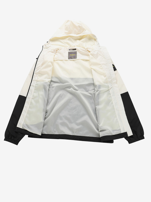 NAX Kremasta in črna moška jakna NAX ZALEW