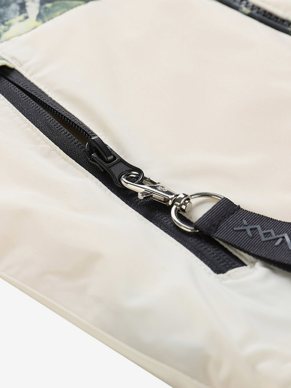 NAX NAX IMUFO Rumena in bež otroška jakna z vzorcem