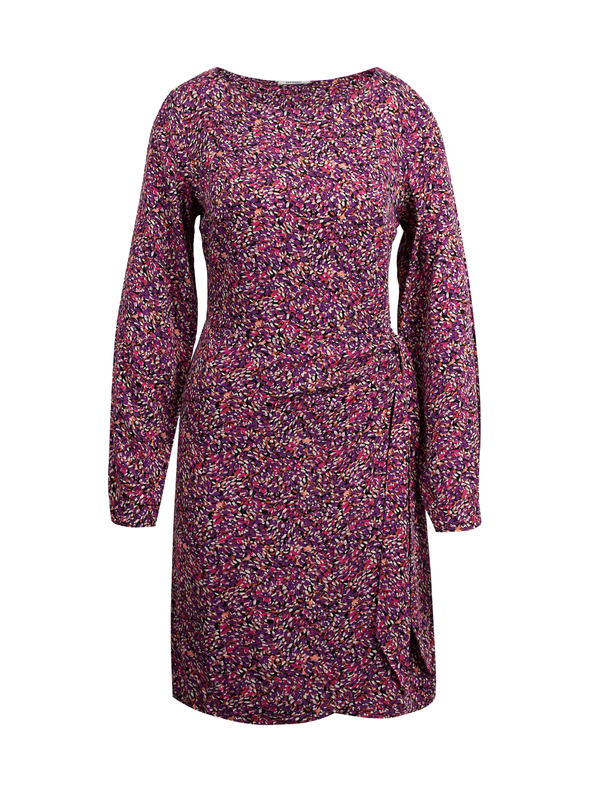 Orsay Roza in vijolična ženska vzorčasta obleka ORSAY