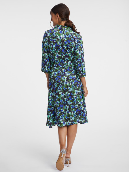 Orsay Zeleno-modre ženske cvetlične srajčne obleke ORSAY