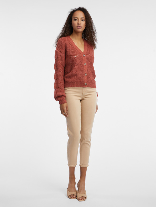 Orsay Opečnata ženska jopica ORSAY