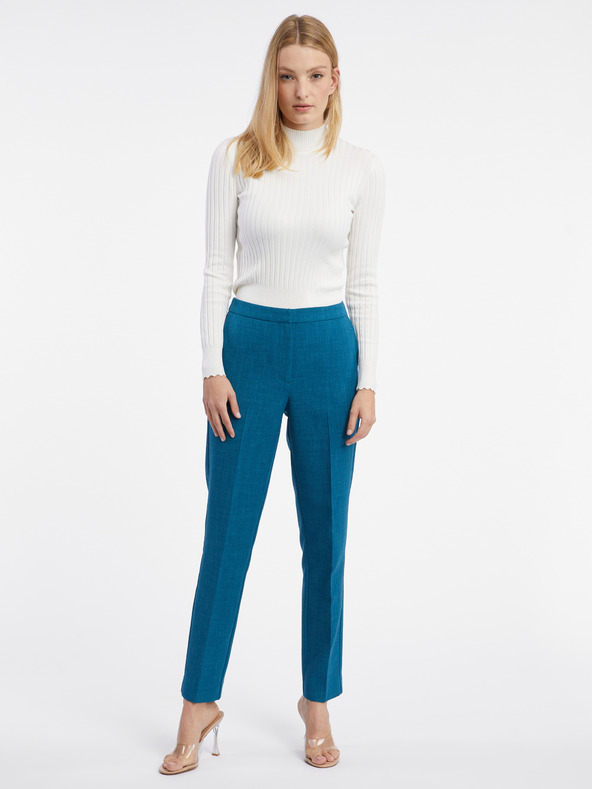 Orsay Modre ženske hlače ORSAY