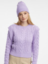Orsay Svetlo vijolična ženska kapa z rebrastim vzorcem ORSAY