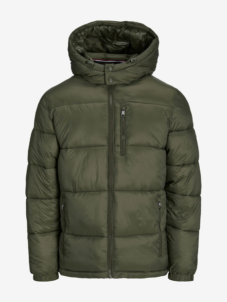 Jack & Jones Kaki moška zimska prešita jakna Jack & Jones Eddie