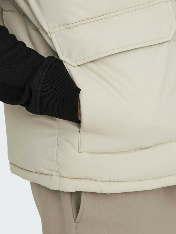 ONLY & SONS Svetlo siva moška prešita jakna ONLY & SONS Carl