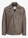 Jack & Jones Rjava moška jakna iz semiša Jack & Jones Rocky