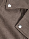 Jack & Jones Rjava moška jakna iz semiša Jack & Jones Rocky