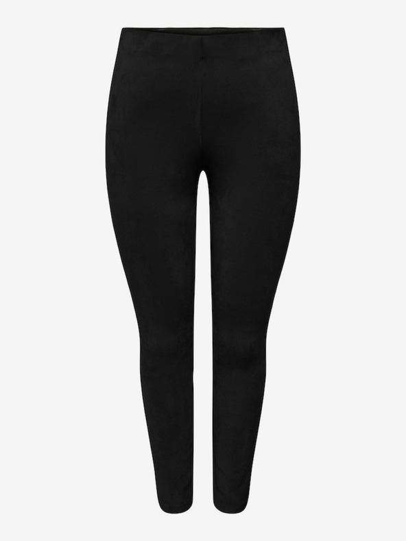 ONLY Črne ženske semiš hlače ONLY Jo