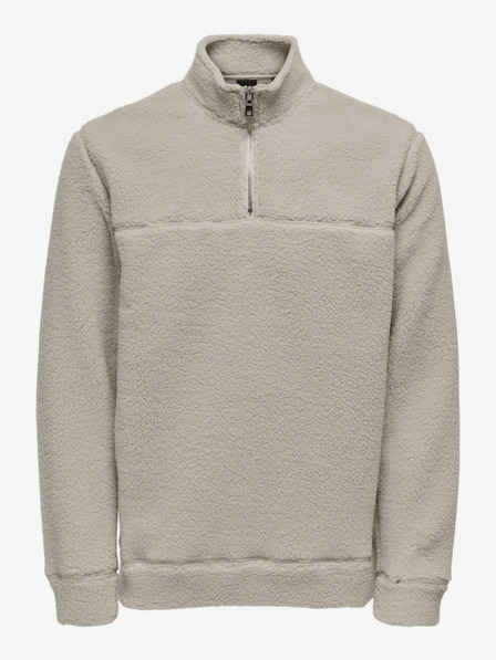 ONLY & SONS Svetlo siva moška jopa ONLY & SONS Remy