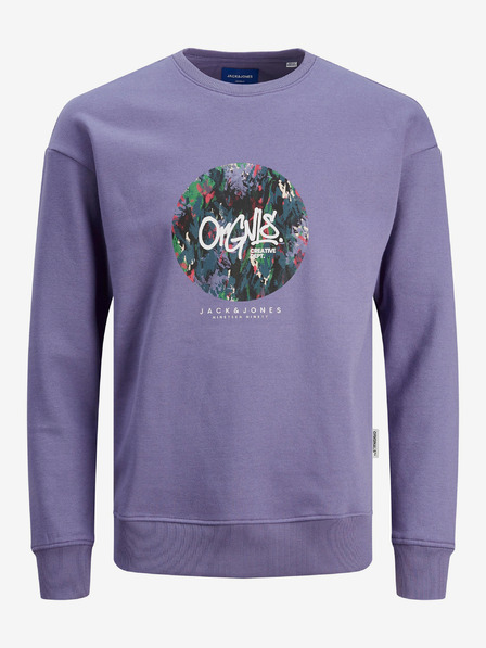 Jack & Jones Vijolična fantovska jopa Jack & Jones Silver