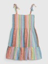 GAP Baby lanene prugaste obleke GAP