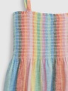 GAP Baby lanene prugaste obleke GAP