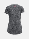 Under Armour Dekliška majica Under Armour Tech BL Twist SS-PNK