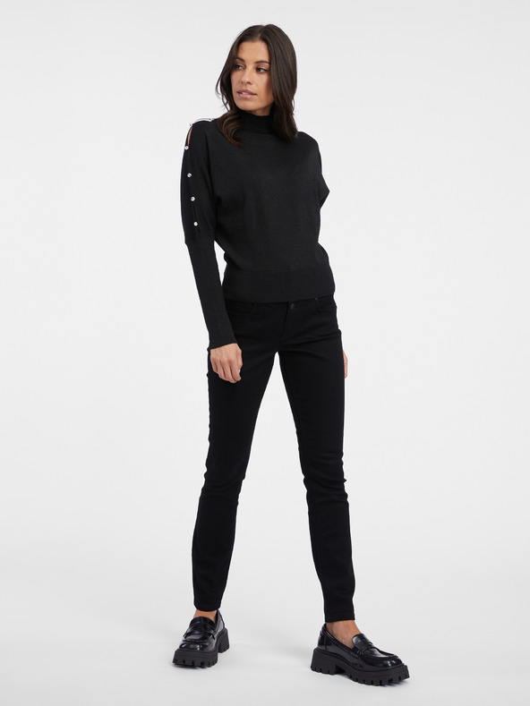 Orsay Črn ženski pulover ORSAY