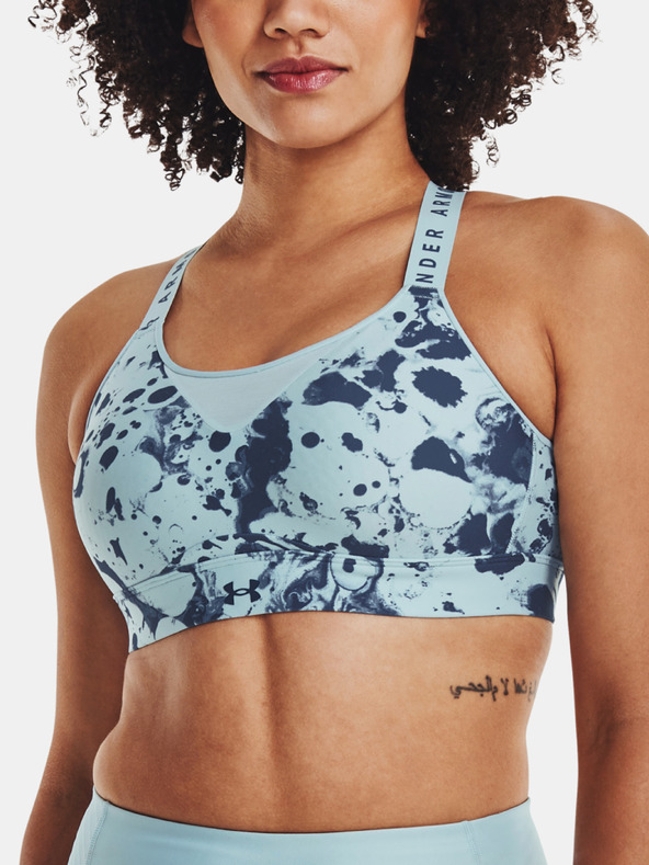 Under Armour Ženski nedrček Under Armour UA Infinity High Print Bra