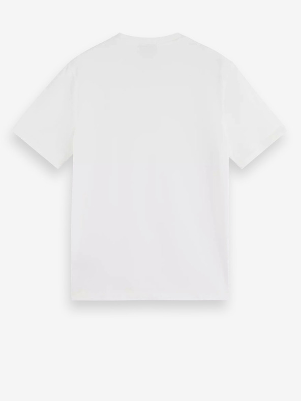 Scotch & Soda Bela moška majica Scotch & Soda