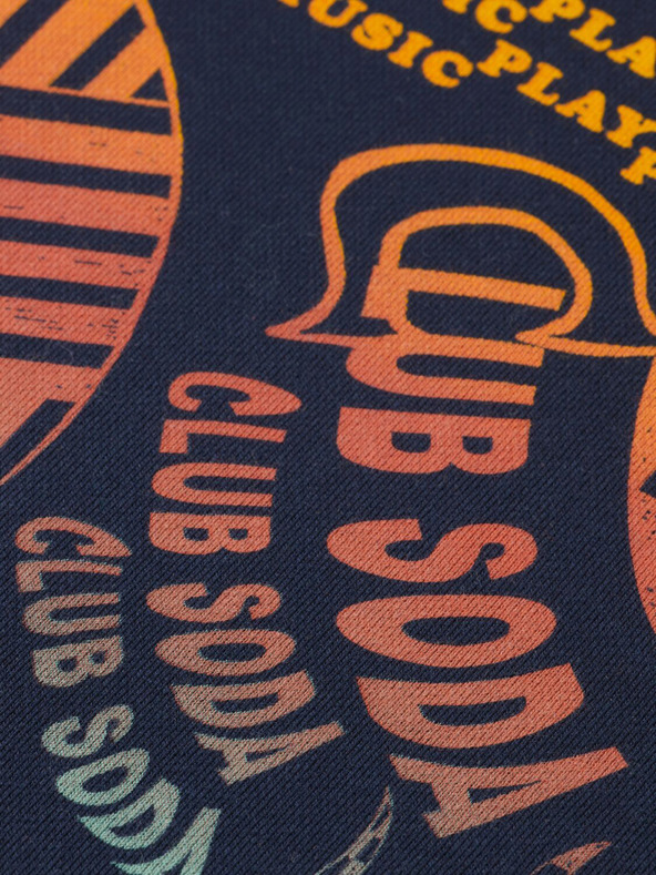 Scotch & Soda Modra moška majica Scotch & Soda