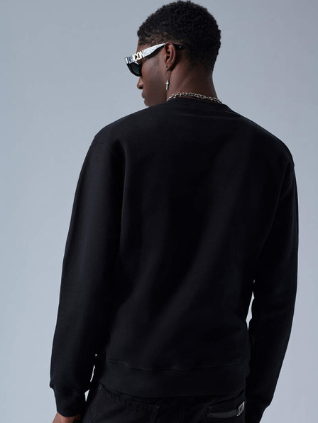 DSQUARED2 Črna moška majica s kapuco DSQUARED2