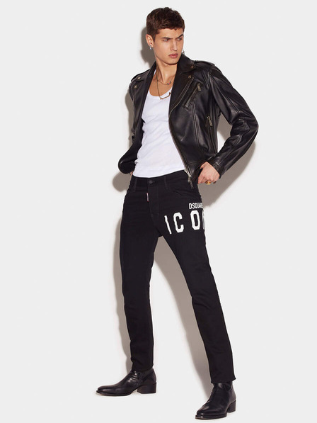 DSQUARED2 Črne moške hlače DSQUARED2
