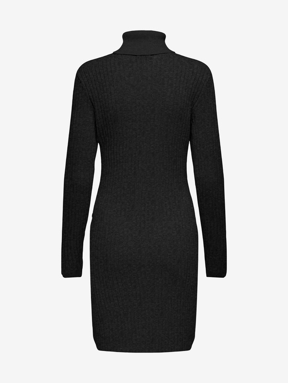 Jacqueline de Yong Črn ženski pulover JDY Novalee Obleka