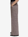 Scotch & Soda Bež ženske hlače z vzorcem iz volnene mešanice Scotch & Soda
