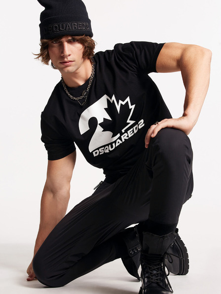 DSQUARED2 Črna moška majica DSQUARED2