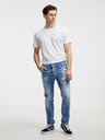 DSQUARED2 Modre moške kavbojke ravni kroj DSQUARED2