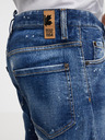DSQUARED2 Modre moške kavbojke ravnega kroja DSQUARED2