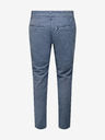 ONLY & SONS Modre moške hlače chino s platnom ONLY & SONS Mark