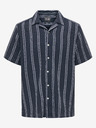 ONLY & SONS Temno modra moška črtasta srajca ONLY & SONS Trev