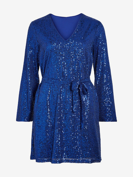 Vila Modra ženska obleka VILA Viglitas Deep Dress