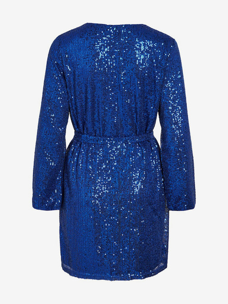 Vila Modra ženska obleka VILA Viglitas Deep Dress