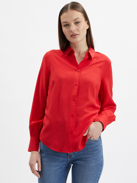 Orsay Temno rožnata ženska bluza ORSAY