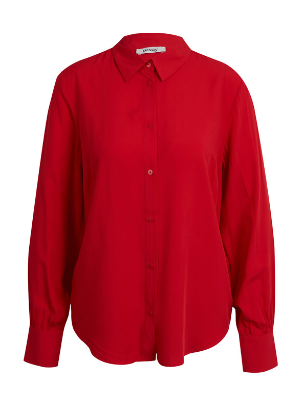 Orsay Temno rožnata ženska bluza ORSAY