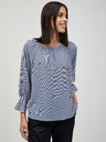 Orsay Modra črtasta bluza ORSAY