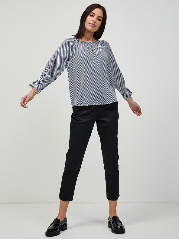 Orsay Modra črtasta bluza ORSAY