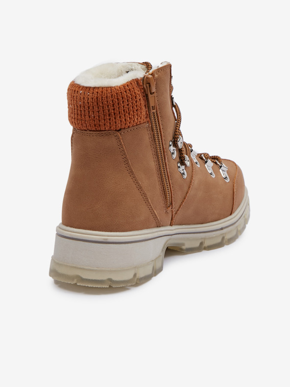 Orsay Rjavi ženski zimski gležnjarji ORSAY