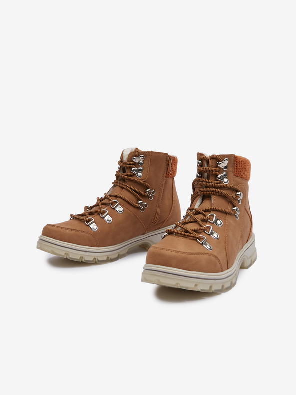 Orsay Rjavi ženski zimski gležnjarji ORSAY