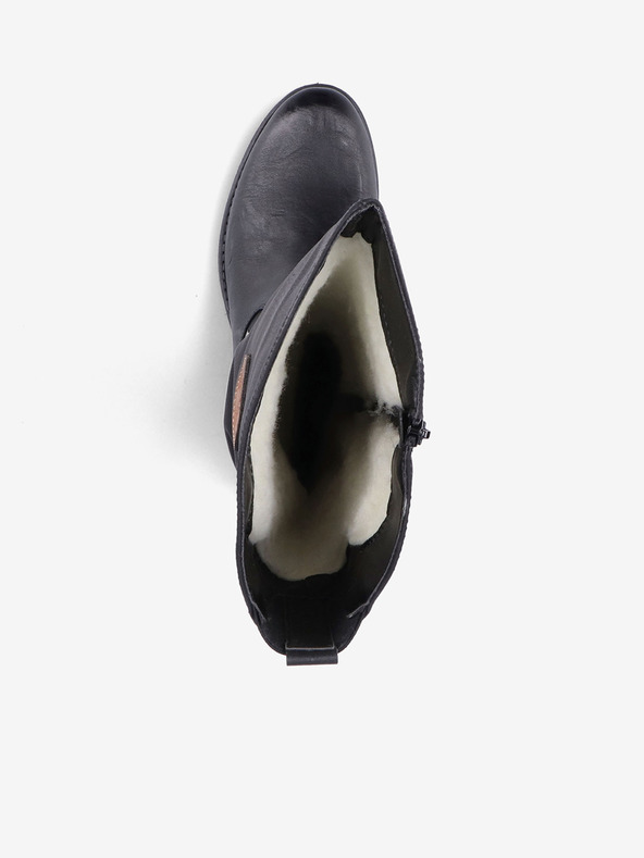 Rieker Črni ženski izolirani škornji Rieker