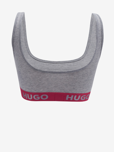 HUGO Siv ženski modrček HUGO